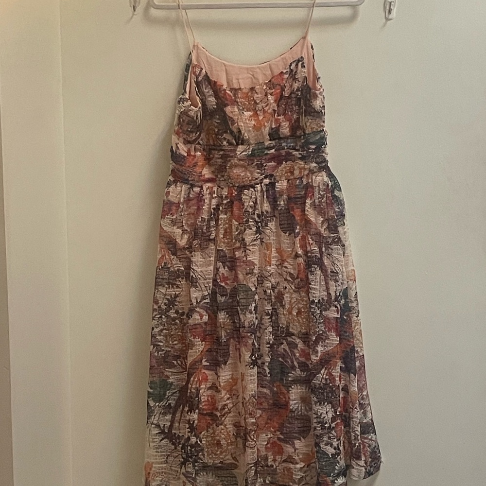Anthropologie Maeve Lace floral dress